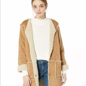BB Dakota Had Me at Hello Faux Suede Jacket
